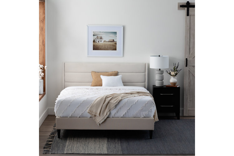 Improv upholstered standard deals bed